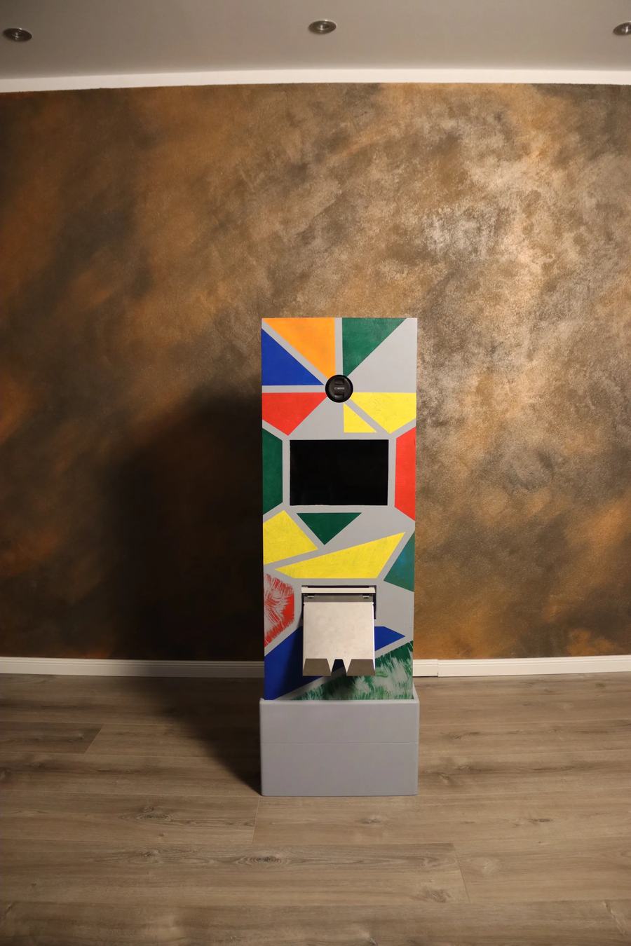 Die Kinderfotobox von vorne
